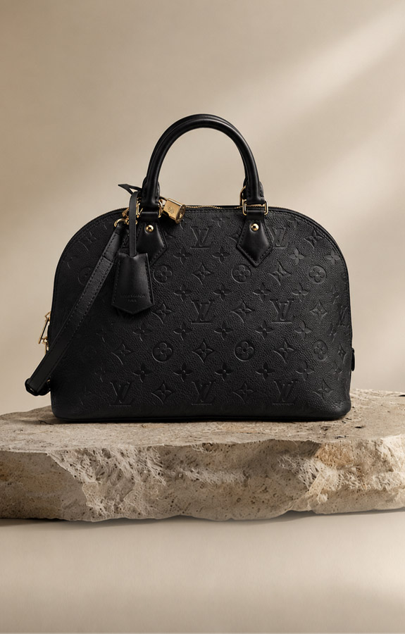 Louis Vuitton Alma PM Black Monogram Empreinte